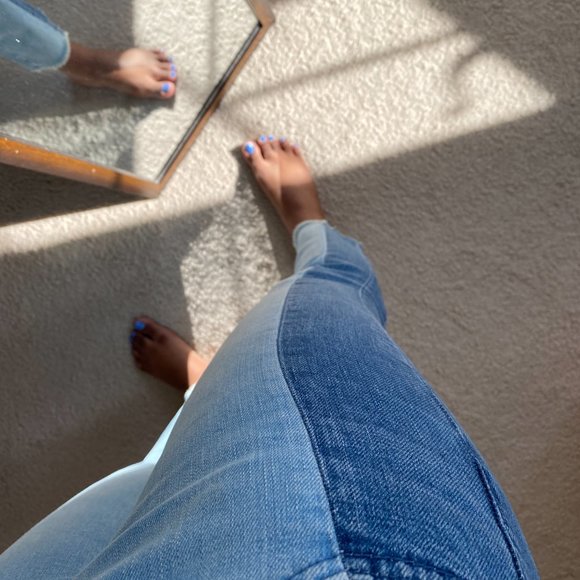 GAP Two-toned Distressed Jeans - Picture 8 of 15